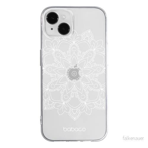 ERT GROUP mobiltelefonfodral för Apple Iphone 14 originalt och officiellt licensierat Babaco mönster Mandalas 006 optimalt anpassad till formen på mobiltelefonen, gedeeltelijk transparant 5905131884633