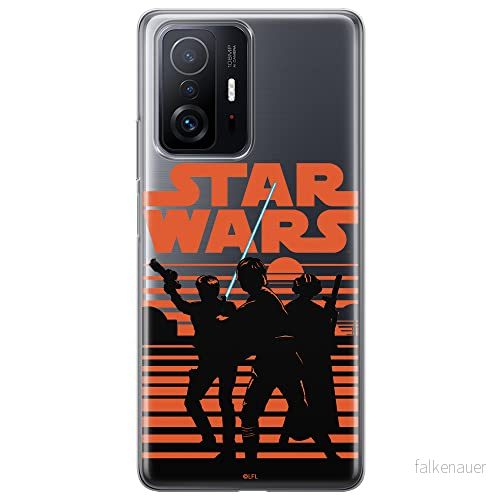 ERT GROUP mobiltelefonfodral för Xiaomi 11T 5G / PRO originalt och officiellt licensierat Star Wars mönster 026 optimalt anpassad till formen på mobiltelefonen, gedeeltelijk transparant 5904805558078