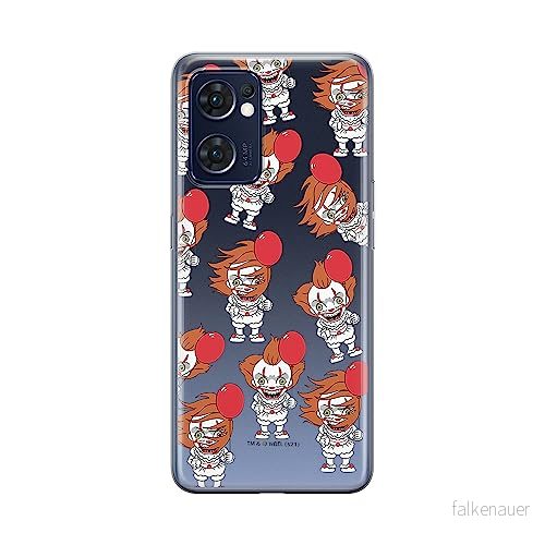 ERT GROUP mobiltelefonfodral för Oppo RENO 7 5G originalt och officiellt licensierat Horror mönster It 007 optimalt anpassad till formen på mobiltelefonen, gedeeltelijk transparant 5905511319908
