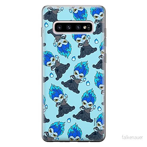 ERT GROUP mobiltelefonfodral för Samsung S10 PLUS originalt och officiellt licensierat Disney mönster Hades 002 optimalt anpassad till formen på mobiltelefonen, fodral tillverkad av TPU plast 5905131421678
