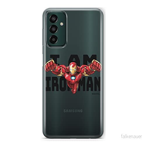 ERT GROUP mobiltelefonfodral för Samsung M13 4G originalt och officiellt licensierat Marvel mönster Iron Man 028 optimalt anpassad till formen på mobiltelefonen, gedeeltelijk transparant 5905511333782