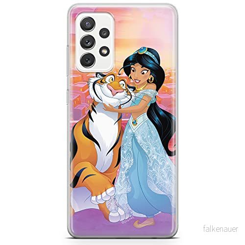ERT GROUP mobiltelefonfodral för Samsung A33 5G originalt och officiellt licensierat Disney mönster Jasmine and Aladdin 001 optimalt anpassad till formen på mobiltelefonen, gedeeltelijk transparant 5904805351402