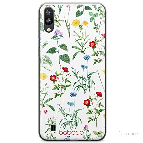 ERT GROUP mobiltelefonfodral för Samsung M10 originalt och officiellt licensierat Babaco mönster Flowers 042 optimalt anpassad till formen på mobiltelefonen, fodral tillverkad av TPU plast 5905131314468