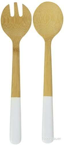 Pebbly NBA105 salladsbestick, trä, vit, 31 x 10 5 cm 3760132812717