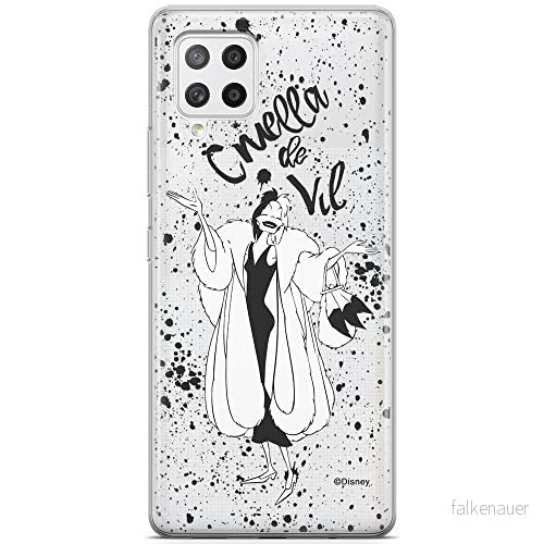 ERT GROUP mobiltelefonfodral för Samsung A42 5G originalt och officiellt licensierat Disney mönster Cruella 001 optimalt anpassad till formen på mobiltelefonen, gedeeltelijk transparant 5903040251683