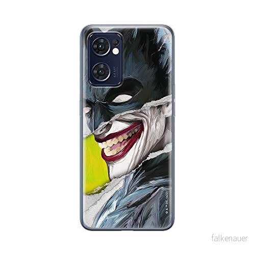 ERT GROUP mobiltelefonfodral för Oppo RENO 7 5G originalt och officiellt licensierat DC mönster Joker 012 optimalt anpassad till formen på mobiltelefonen, fodral tillverkad av TPU plast 5905511301200