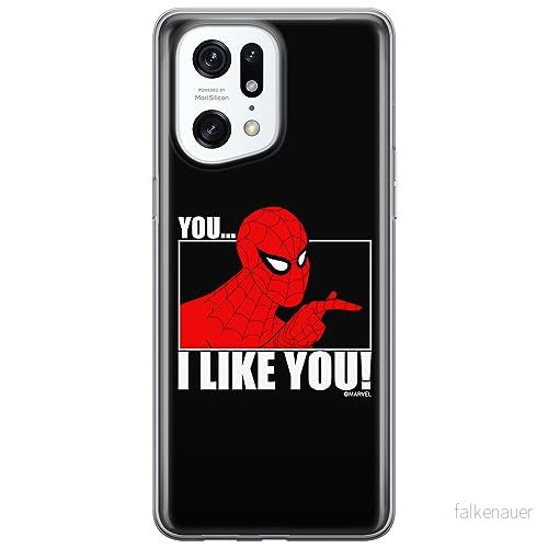 ERT GROUP mobiltelefonfodral för Oppo FIND X5 PRO originalt och officiellt licensierat Marvel mönster Spider Man 034 optimalt anpassad till formen på mobiltelefonen, fodral tillverkad av TPU plast 5905795011109
