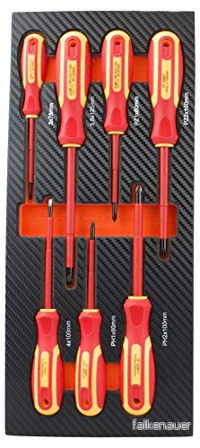 FISCHER DAREX Module 7 skruvmejsel Vde 1000V 810919 orange/svart 3254040063540