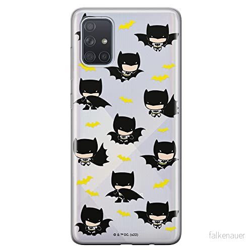 ERT GROUP mobiltelefonfodral för Samsung A71 originalt och officiellt licensierat DC mönster Batman 077 optimalt anpassad till formen på mobiltelefonen, gedeeltelijk transparant 5905131503695