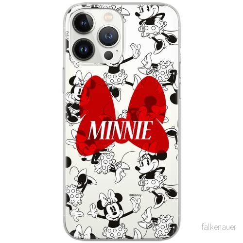 ERT GROUP mobiltelefonfodral för Apple Iphone 6 PLUS originalt och officiellt licensierat Disney mönster Minnie 048 Vit optimalt anpassad till formen på mobiltelefonen, gedeeltelijk transparant 5902980571011