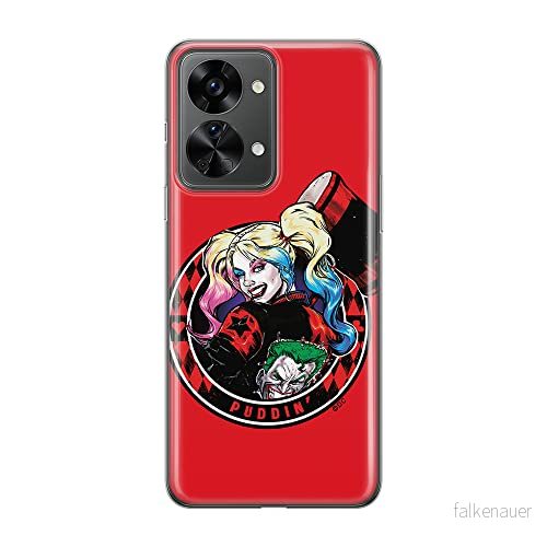 ERT GROUP mobiltelefonfodral för Oneplus NORD 2T 5G originalt och officiellt licensierat DC mönster Harley Quinn 002 optimalt anpassad till formen på mobiltelefonen, fodral tillverkad av TPU plast 5905511269401