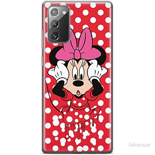 ERT GROUP mobiltelefonfodral för Samsung GALAXY NOTE 20 originalt och officiellt licensierat Disney mönster Minnie 016 optimalt anpassad till formen på mobiltelefonen, fodral tillverkad av TPU plast 5903040449929