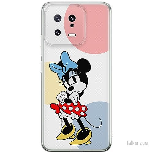 ERT GROUP mobiltelefonfodral för Xiaomi 13 originalt och officiellt licensierat Disney mönster Minnie 078 optimalt anpassad till formen på mobiltelefonen, fodral tillverkad av TPU plast 5905795030810