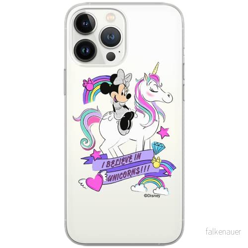 ERT GROUP mobiltelefonfodral för Huawei P30 originalt och officiellt licensierat Disney mönster Minnie 035 Vit optimalt anpassad till formen på mobiltelefonen, gedeeltelijk transparant 5903040659816
