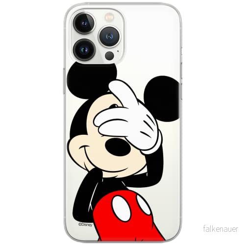 ERT GROUP mobiltelefonfodral för Apple Iphone 6 PLUS originalt och officiellt licensierat Disney mönster Mickey 003 Vit optimalt anpassad till formen på mobiltelefonen, gedeeltelijk transparant 5902980570533