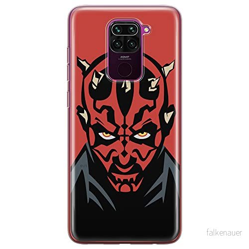 ERT GROUP mobiltelefonfodral för Xiaomi REDMI NOTE 9 originalt och officiellt licensierat Star Wars mönster Darth Maul 004 anpassad till formen på mobiltelefonen, fodral tillverkad av TPU plast 5903040333792