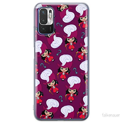 ERT GROUP mobiltelefonfodral för Xiaomi REDMI NOTE 10 5G / POCO M3 PRO originalt och officiellt licensierat Disney mönster James Hook 002, fodral tillverkad av TPU plast 5905131448668