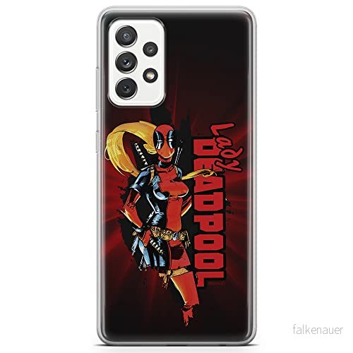 ERT GROUP mobiltelefonfodral för Samsung A72 5G originalt och officiellt licensierat Marvel mönster Deadpool 009 optimalt anpassad till formen på mobiltelefonen, fodral tillverkad av TPU plast 5903040081945