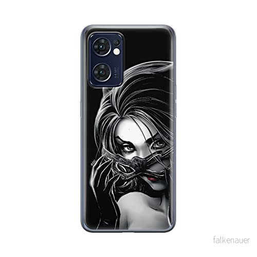 ERT GROUP mobiltelefonfodral för Oppo RENO 7 5G originalt och officiellt licensierat DC mönster Catwoman 004 optimalt anpassad till formen på mobiltelefonen, fodral tillverkad av TPU plast 5905511304805