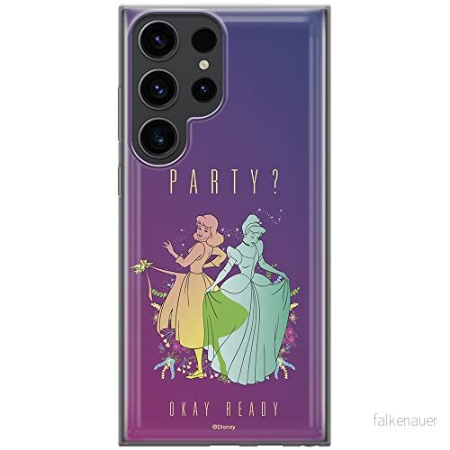 ERT GROUP mobiltelefonfodral för Samsung S23 ULTRA originalt och officiellt licensierat Disney mönster Cindrella 002 optimalt anpassad till formen på mobiltelefonen, fodral tillverkad av TPU plast 5905511457006