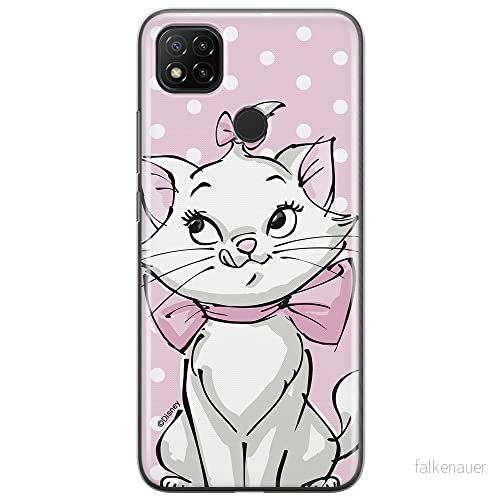 ERT GROUP mobiltelefonfodral för Xiaomi REDMI 9C originalt och officiellt licensierat Disney mönster Marie 002 optimalt anpassad till formen på mobiltelefonen, fodral tillverkad av TPU plast 5903040301838