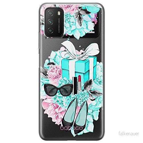 ERT GROUP mobiltelefonfodral för Xiaomi REDMI 9T originalt och officiellt licensierat Babaco mönster Fashion 001 optimalt anpassad till formen på mobiltelefonen, gedeeltelijk transparant 5904805401602