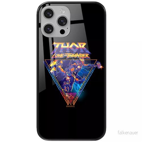 ERT GROUP mobiltelefonfodral för Apple Iphone 13 originalt och officiellt licensierat Marvel mönster Thor 003 tillverkad av härdat glas, skyddsfodral 5904805870767