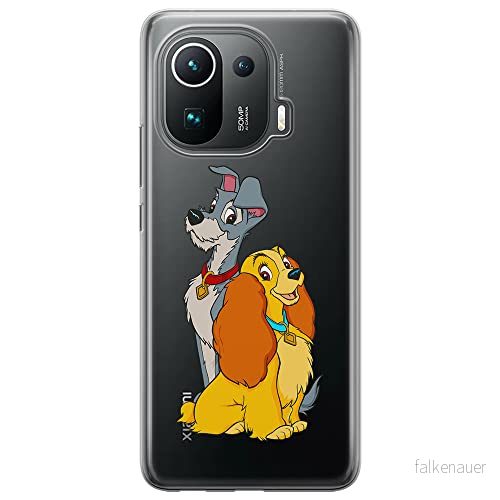 ERT GROUP mobiltelefonfodral för Xiaomi MI 11 PRO originalt och officiellt licensierat Disney mönster Lady and the Tramp 003 optimalt anpassad till formen på mobiltelefonen, gedeeltelijk transparant 5905131151131