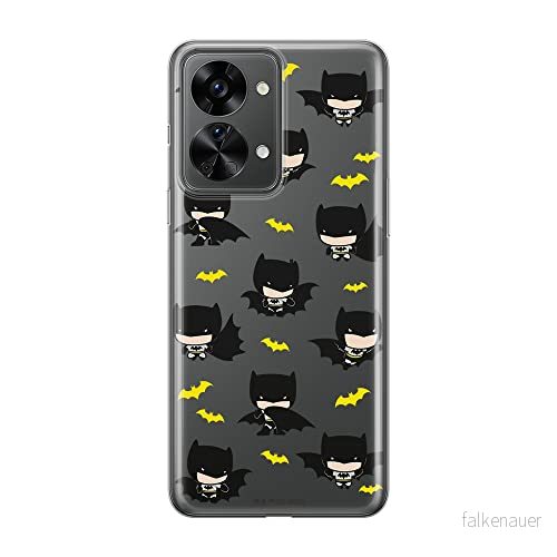 ERT GROUP mobiltelefonfodral för Oneplus NORD 2T 5G originalt och officiellt licensierat DC mönster Batman 077 optimalt anpassad till formen på mobiltelefonen, gedeeltelijk transparant 5905511276959
