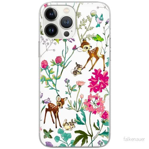 ERT GROUP mobiltelefonfodral för Samsung S10 PLUS originalt och officiellt licensierat Disney mönster Bambi & Friends 001 Vit anpassad till formen på mobiltelefonen, fodral tillverkad av TPU plast 5903040550397