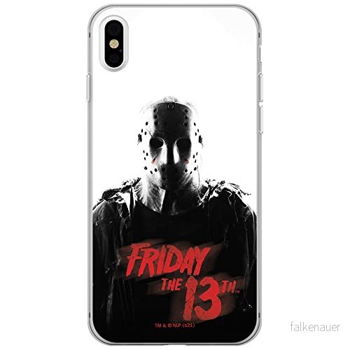 ERT GROUP mobiltelefonfodral för Iphone X/XS originalt och officiellt licensierat Horror mönster Friday the 13th 014 optimalt anpassad till formen på mobiltelefonen, fodral tillverkad av TPU plast 5905511112080