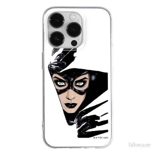 ERT GROUP mobiltelefonfodral för Apple Iphone 14 PRO originalt och officiellt licensierat DC mönster Catwoman 008 optimalt anpassad till formen på mobiltelefonen, fodral tillverkad av TPU plast 5905131921345