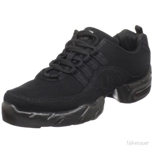 Bloch Dance dam canvas boost delad sula dans sneaker, Svart, 43.5 EU 688478832158