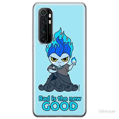 ERT GROUP mobiltelefonfodral för Xiaomi MI NOTE 10 Lite originalt och officiellt licensierat Disney mönster Hades 001 optimalt anpassad till formen på mobiltelefonen, fodral tillverkad av TPU plast 5905131413635