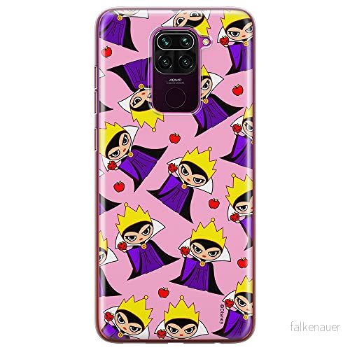 ERT GROUP mobiltelefonfodral för Xiaomi REDMI NOTE 9 originalt och officiellt licensierat Disney mönster The Evil Queen 003 anpassad till formen på mobiltelefonen, fodral tillverkad av TPU plast 5905131476968