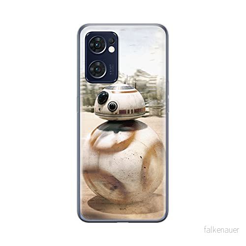 ERT GROUP mobiltelefonfodral för Oppo RENO 7 5G originalt och officiellt licensierat Star Wars mönster BB 8 001 optimalt anpassad till formen på mobiltelefonen, fodral tillverkad av TPU plast 5905511310530