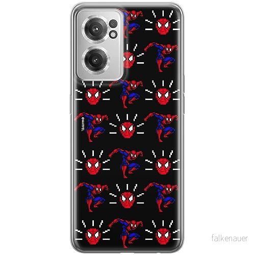 ERT GROUP mobiltelefonfodral för OnePlus NORD CE 2 originalt och officiellt licensierat Marvel mönster Spider Man 025 optimalt anpassad till formen på mobiltelefonen, fodral tillverkad av TPU plast 5905795002107