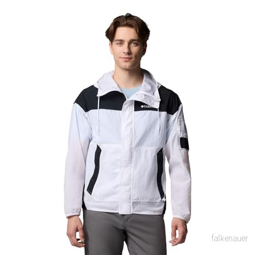 Columbia CHALLENGER II Vindjacka, Storlek: Small, White/black 195982333106