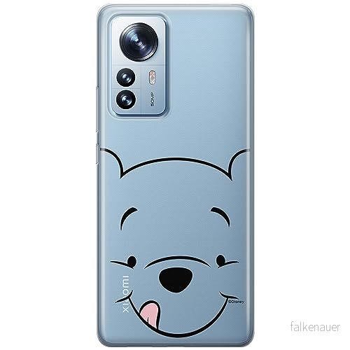 ERT GROUP mobiltelefonfodral för Xiaomi 12 / 12X originalt och officiellt licensierat Disney mönster Winnie the Pooh & Friends 045 anpassad till formen på mobiltelefonen, gedeeltelijk transparant 5905795043346
