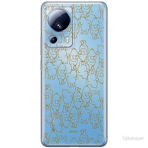 ERT GROUP mobiltelefonfodral för Xiaomi 13 LITE/CIVI 2 originalt och officiellt licensierat Disney mönster Winnie the Pooh & Friends 005, gedeeltelijk transparant 5905511916381
