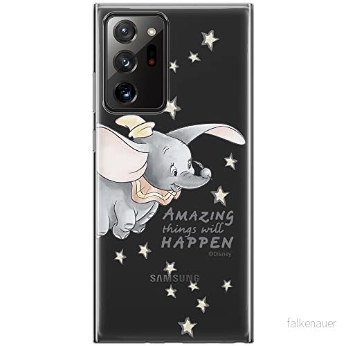 ERT GROUP mobiltelefonfodral för Samsung GALAXY NOTE 20 ULTRA originalt och officiellt licensierat Disney mönster Dumbo 010 optimalt anpassad till formen på mobiltelefonen, gedeeltelijk transparant 5903040359662