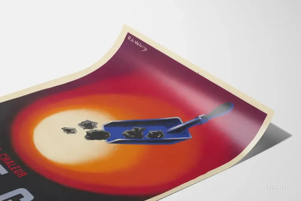 Vintage Coca-Cola reklamposter för energisnål gasvärme - Bild 3