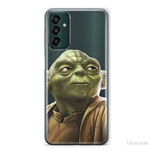 ERT GROUP mobiltelefonfodral för Samsung M13 4G originalt och officiellt licensierat Star Wars mönster Yoda 006 optimalt anpassad till formen på mobiltelefonen, gedeeltelijk transparant 5905511321888
