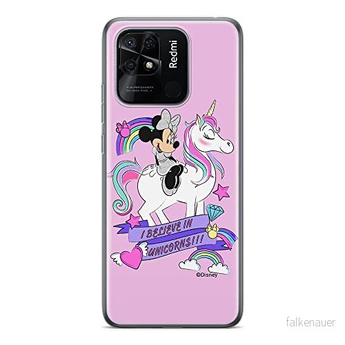 ERT GROUP mobiltelefonfodral för Xiaomi REDMI 10C originalt och officiellt licensierat Disney mönster Minnie 035 optimalt anpassad till formen på mobiltelefonen, fodral tillverkad av TPU plast 5905511538217