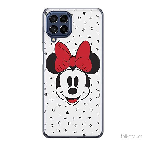 ERT GROUP mobiltelefonfodral för Samsung M33 5G originalt och officiellt licensierat Disney mönster Minnie 056 optimalt anpassad till formen på mobiltelefonen, fodral tillverkad av TPU plast 5905511345068
