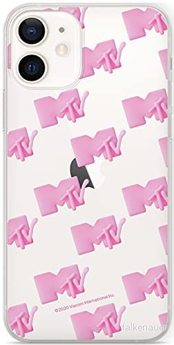ERT GROUP Original och officiellt licensierad MTV smartphone fodral för iPhone 12 mini, optimal smartphono form, stötsäker 5903040381748