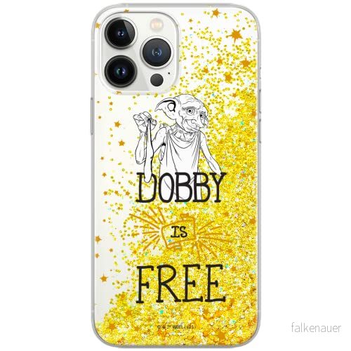 ERT GROUP mobiltelefonfodral för Apple Iphone 11 PRO originalt och officiellt licensierat Harry Potter mönster 042 Vit optimalt anpassad till formen på mobiltelefonen, med glitter overflow effekt 5903932742664