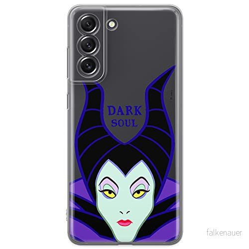 ERT GROUP mobiltelefonfodral för Samsung S21 FE originalt och officiellt licensierat Disney mönster Maleficent 001 optimalt anpassad till formen på mobiltelefonen, gedeeltelijk transparant 5903932975505