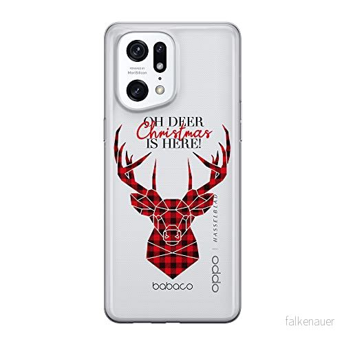 ERT GROUP mobiltelefonfodral för Oppo FIND X5 PRO originalt och officiellt licensierat Babaco mönster Winter 008 optimalt anpassad till formen på mobiltelefonen, gedeeltelijk transparant 5905511406035