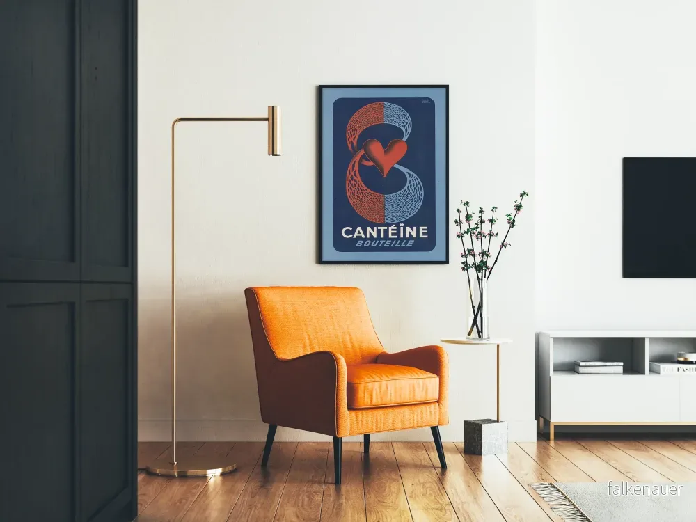 Vintageposter Cantéïne Bouteille av Francis Prompt - Bild 2